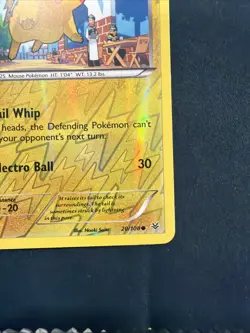 Pokemon XY - Roaring Skies Reverse Holo Pikachu #20/108 Lightly played - Image 4