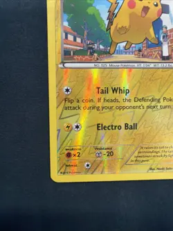 Pokemon XY - Roaring Skies Reverse Holo Pikachu #20/108 Lightly played - Image 5