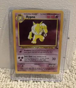 Hypno 8/62 Fossil Holo Rare Unlimited 1999 Wizards of the Coast EN - Image 1