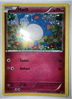 Marill 10/12 - Pokemon McDonald's Promos 2015 - LP - Image 1