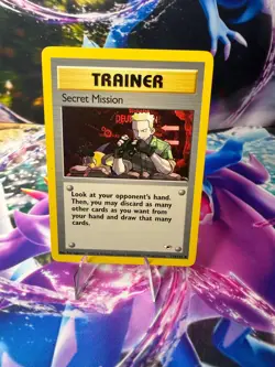 SECRET MISSION 118/132 GYM HEROES Unlimited Uncommon Pokemon - Image 1