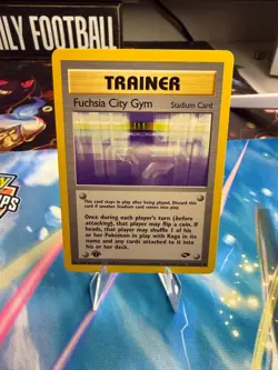 FUCHSIA CITY GYM 114/132 GYM CHALLENGE 1st Edition Uncommon Pokemon - Image 1