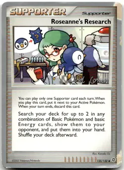 Roseanne's Research (David Cohen) 125/132 World Championship Decks Pokemon DMG - Image 1