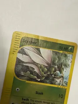 Pokemon TCG Scyther Aquapolis 106 Reverse Holofoil - Image 3