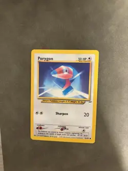 Pokemon TCG Porygon 78/105 Common Neo Destiny Unlimited LP - Image 1