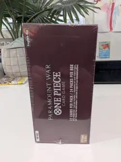 One Piece OP-02 Paramount War English Booster Box New + Sealed 811039039080 - Image 2