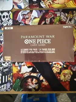 Factory Sealed One Piece OP-02 Paramount War Booster Box English 1st Edition - Image 3