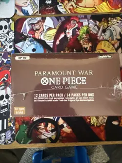 Factory Sealed One Piece OP-02 Paramount War Booster Box English 1st Edition - Image 4