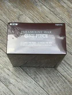 One Piece TCG OP-02 Booster Box Paramount War, Sealed, English - Image 2