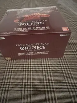 One Piece Card Game OP-02 Paramount War Booster Box English - Factory Sealed - Image 2