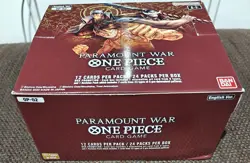 One Piece Card Game OP-02 Paramount War Booster Box English [NON-SEALED] - Image 2