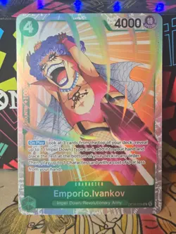IN HAND! Emporio.Ivankov SR OP16-026 One Piece Time of Battle ENGLISH - Image 1