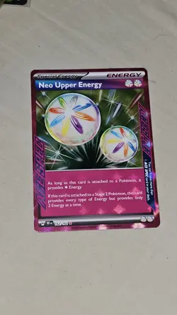 Pokemon TCG Temporal Forces Neo Upper Energy Ace Spec Card 162/162 - Image 1