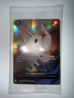 Anime Expo 2026 AX26 Azuki TCG The Red Bean AZK01-009 Exclusive Foil Spell Card - Image 1
