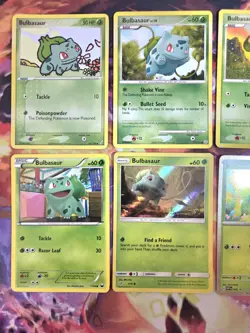 NM Pokemon TCG Bulbasaur 10-Card Lot - Image 3
