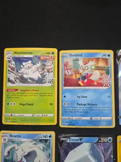 Pokemon TCG: NM 2022 Holiday Advent Calendar COMPLETE 8 Card set - Image 2