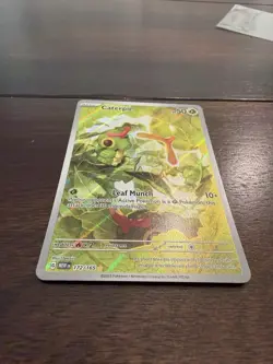 Pokemon TCG Caterpie 172/165 Scarlet & Violet 151 Holo Card NM Condition - Image 4