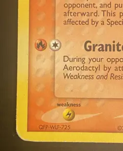 Aerodactyl EX Holon Phantoms Uncommon Card 35/110 Delta Species MP/LP - Image 4