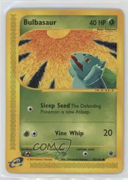 Bulbasaur Pokemon e-Card Series Expedition #95 2002 - Image 1