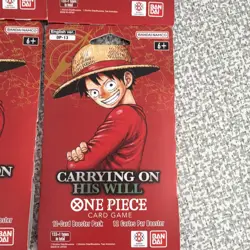 Bandai Namco One Piece Card Game OP-13 Carrying On His Will 6x 12-Card Packs - Image 1