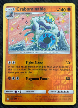 Crabominable~ Reverse Holo~ Tomokazu Komiya Gallery~ Pokemon Cards - Image 1