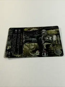 Foil Albert Wesker Character Promo Card Resident Evil Deck Building Game - Image 4
