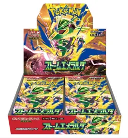 Storm Emeralda Booster Box Japanese w/Shrink Pokemon Card Game PSL - Image 2