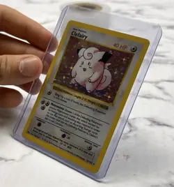 Shadowless Base Set Clefairy 5/102 Holo Rare 1999 WOTC Pokemon Card - Image 5
