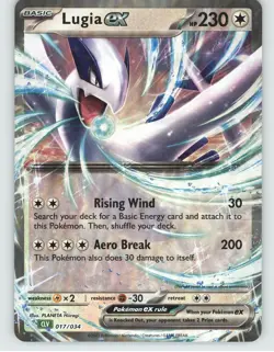 Lugia ex Jumbo Cards [017/034] Classic Collection Holofoil NM Pokemon - Image 1