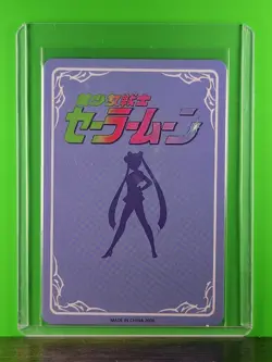 MERCURY Sailor Moon Waifu Goddess Prismatic Refractor Card CUSTOM MADE - Image 3