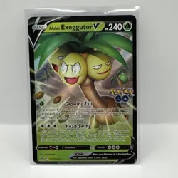 Alolan Exeggutor V SWSH225 SWSH: Sword & Shield Promo Cards Holo - Image 1