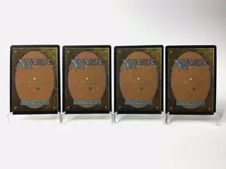 (4) MTG Lowland Basilisk Stronghold Vintage 1998 Magic: The Gathering MP - Image 2