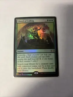 MTG Chord of Calling Foil Double Masters Promo NM - Image 1