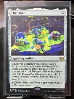 The Ooze - REG - MTG - TMT - 0177 - RARE ~ NM - Image 2