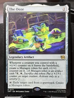 The Ooze - REG - MTG - TMT - 0177 - RARE ~ NM - Image 3
