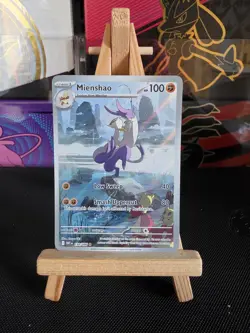 Pokemon TCG Mienshao Illustration Rare Card 134/086 English White Flare - Image 1