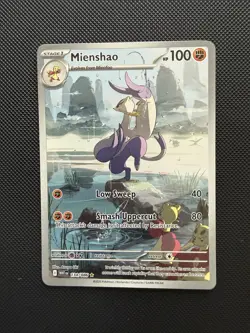 Pokemon TCG Mienshao Illustration Rare Card 134/086 English White Flare NM/M - Image 1