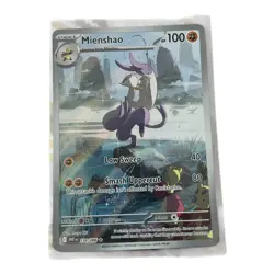Pokemon TCG Card Mienshao 134/086 White Flare Illustration Rare *English* - NM- - Image 1