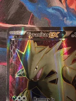 Pokemon TCG Tyranitar EX Holo Full Art Ancient Origins #91/98 Ultra Rare LP - Image 5