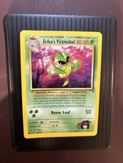Erika's Victreebel 26/132 - Gym Heroes Rare Vintage WOTC Pokemon TCG Card NM/LP - Image 1