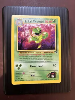 Erika's Victreebel 26/132 - Gym Heroes Rare Vintage WOTC Pokemon TCG Card NM/LP - Image 2