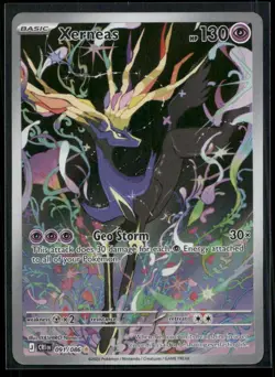 Xerneas 091/086 Holo Chaos Rising NM/M Pokemon - Image 1