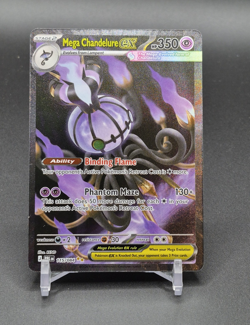 Mega Chandelure EX 115/084 Evolutions Secret Rare Holo English 2016 - Image 1