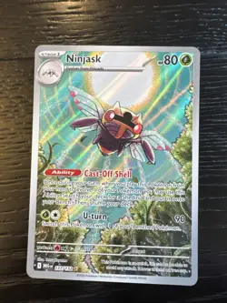 Ninjask 137/132 Illustration Rare Mega Evolution NM English Pokemon card - Image 1