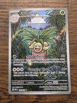 Pokemon Exeggutor Illustration Rare 135/132 Mega Evolution English NM Full Art - Image 1