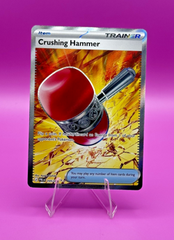 Crushing Hammer PBL 105/084 Pokemon Mega Evolution: Pitch Black Full Art - Image 1