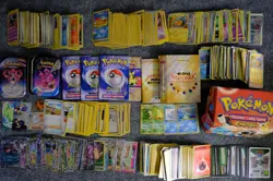MASSIVE 1000+ Pokemon Collection Lot Vintage Tins Boxes Holos Pikachu SEE PICS! - Image 1