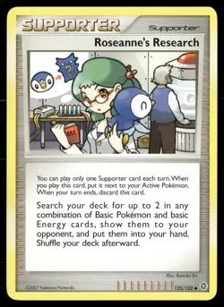 Roseanne's Research 125/132 Uncommon Secret Wonders Pokemon MP - Image 1