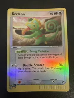 Pokemon TCG Kecleon 18/100 EX Sandstorm Reverse Holo Rare LP - Image 1