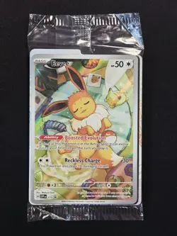 Eevee 173 Prismatic Evolutions ETB Promo Rare Pokemon New Factory Sealed - Image 1